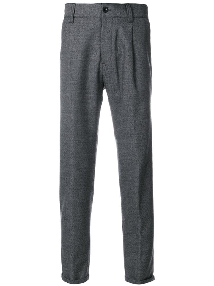 Pt Ghost Project High Waisted Tailored Trousers - Grey