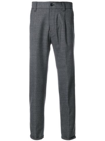 Pt Ghost Project High Waisted Tailored Trousers - Grey