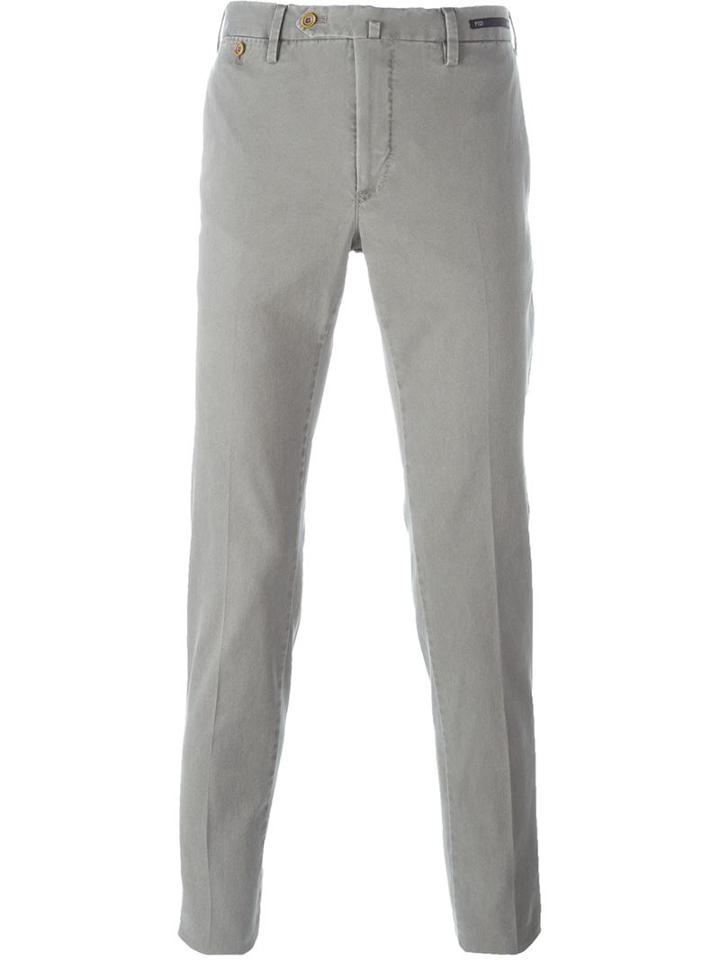 Pt01 'graffit' Slim Fit Chino Trousers