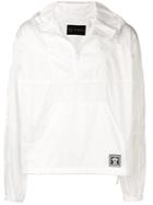Versace Hooded Lightweight Jacket - White