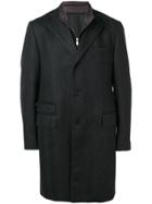 Corneliani Layered Long Overcoat - Grey