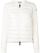 Moncler Padded Front Jacket, Women's, Size: Xs, White, Cotton/feather Down/polyamide