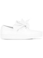 Cédric Charlier Oversized Knot Sneakers - White