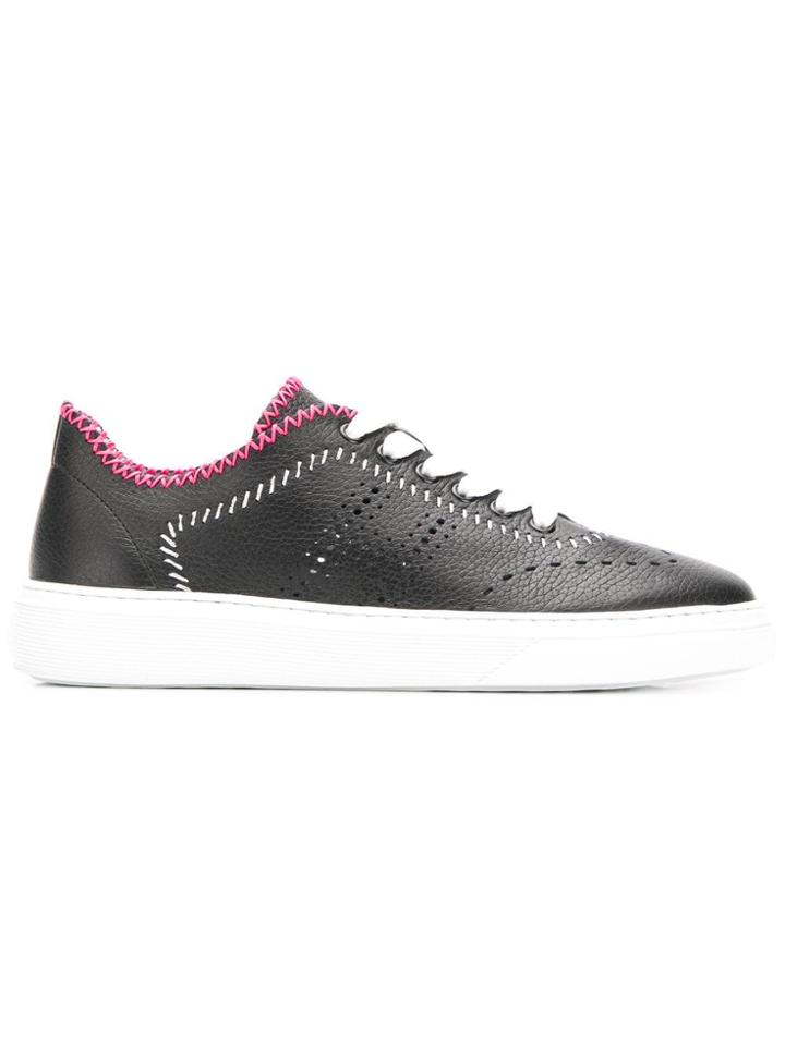 Hogan 365 Low-top Sneakers - Black