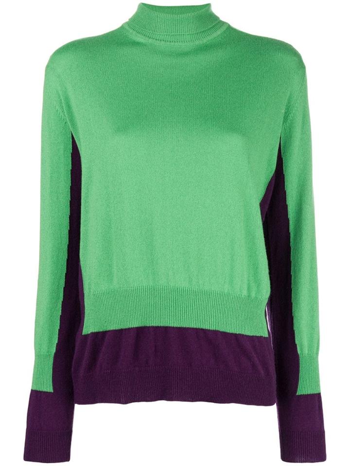 Marni High Neck Sweater - Green