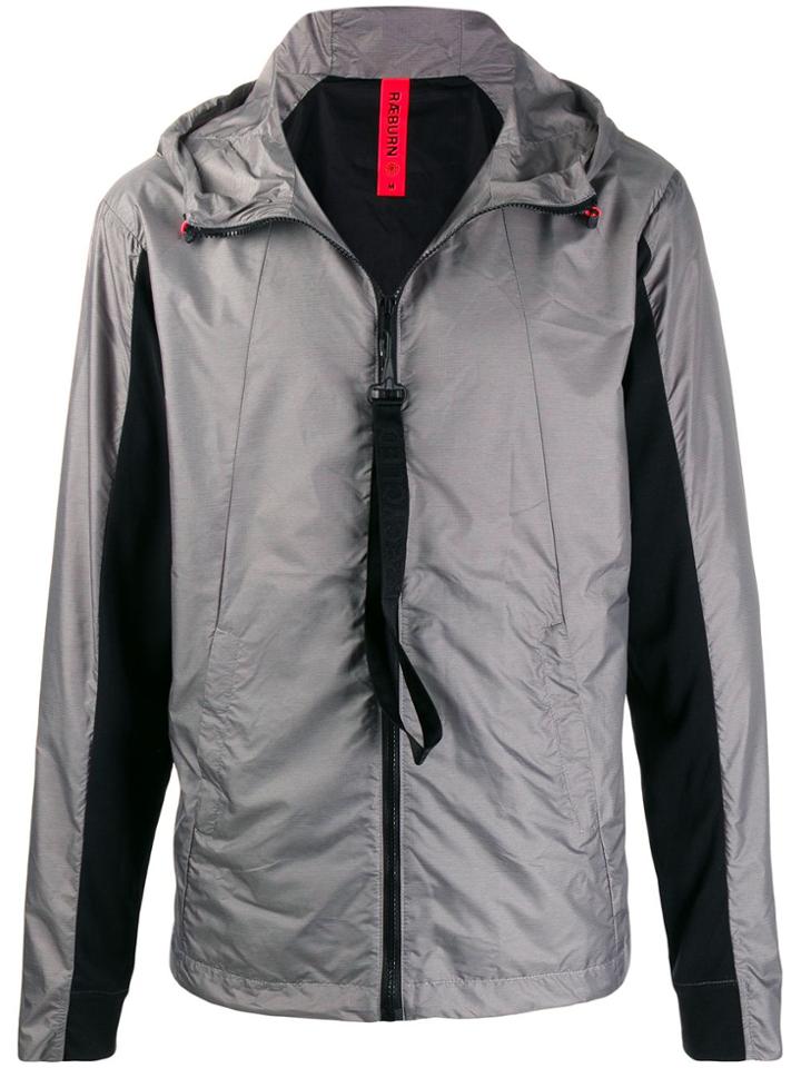 Raeburn Hooded Zip-up Jacket - Grey