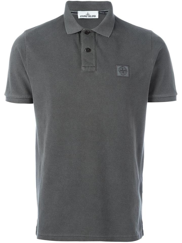 Stone Island Chest Patch Polo Shirt
