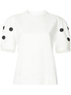 Paskal Polka Dot T-shirt - White