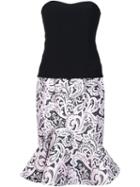 Mary Katrantzou Strapless Dress