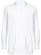 Engineered Garments Banded Collar Shirt - White