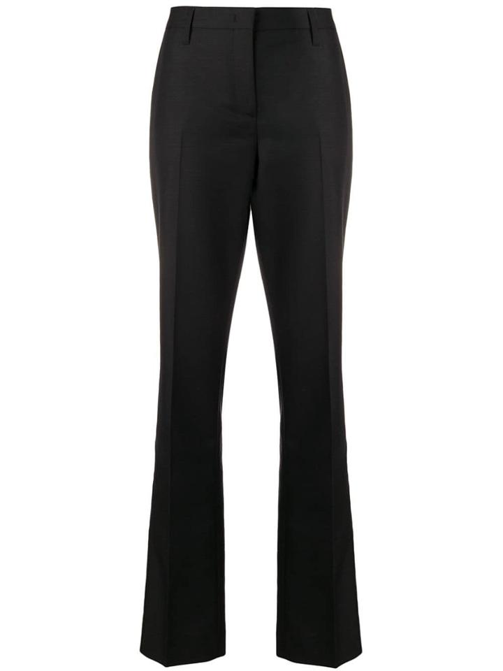 Prada Button Detail Trousers - Blue