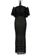 Cecilia Prado 'zaira' Knit Long Dress - Black