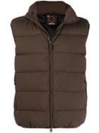 Aspesi Quilted Shell Gilet - Green