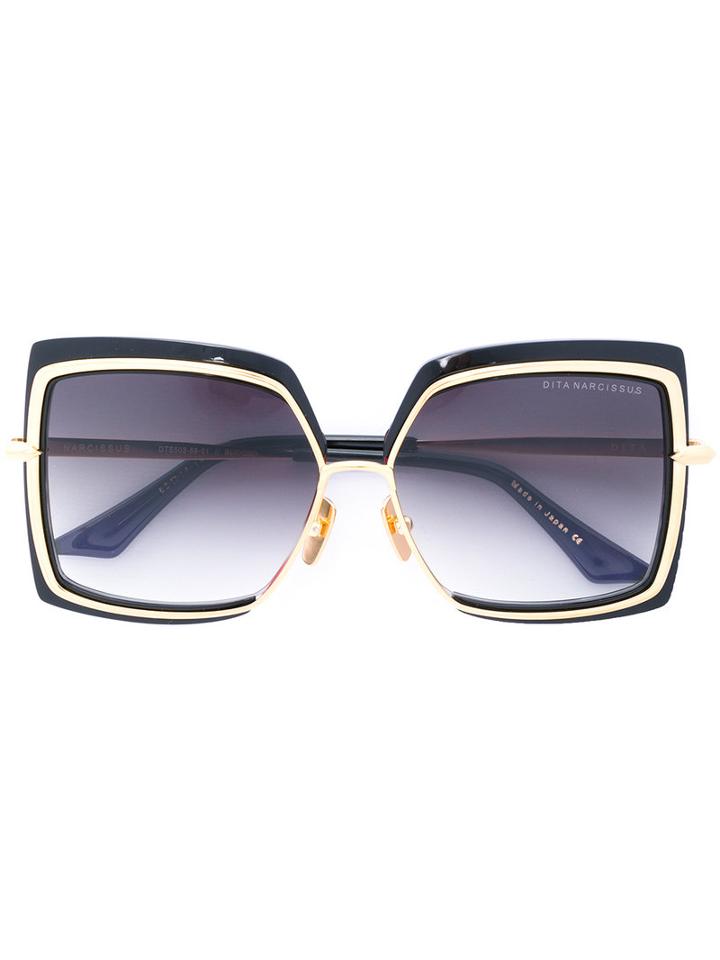 Dita Eyewear - Narcissus Sunglasses - Women - Acetate/titanium - 58, Black, Acetate/titanium