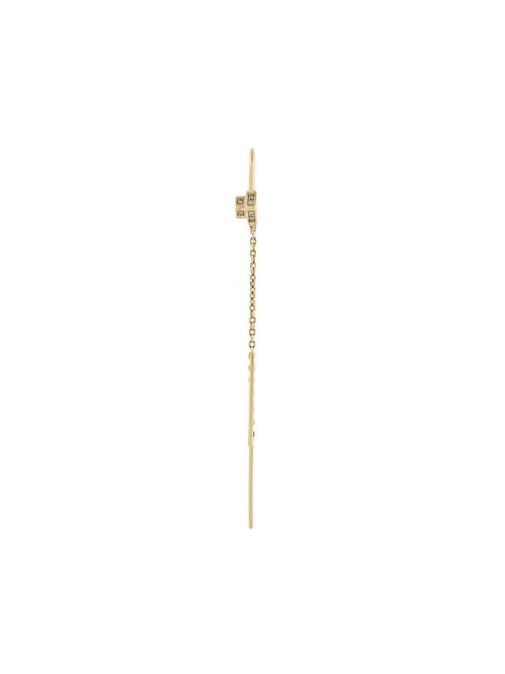 Maria Black 'dusk' Diamond Earring - Yellow & Orange