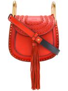Chloé - Mini Hudson Shoulder Bag - Women - Calf Leather - One Size, Yellow/orange, Calf Leather
