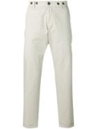 Barena Chino Trousers, Men's, Size: 50, Grey, Cotton/spandex/elastane/polyester