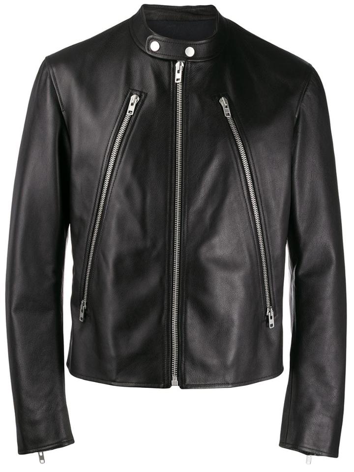 Maison Margiela Zip Front Jacket - Black