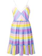 Blugirl Striped Slip Dress - Blue
