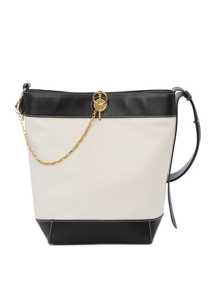 Jw Anderson Black Calico Keyts Tote