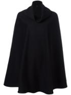 Aspesi 'lenticchia' Cape, Women's, Blue, Wool