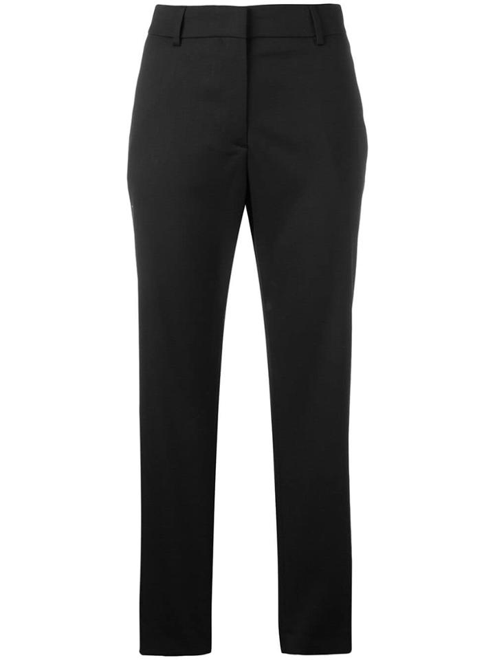 Burberry Tailored Cropped Trousers - Black