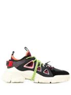 Mcq Alexander Mcqueen Cut Out Detail Sneakers - Black