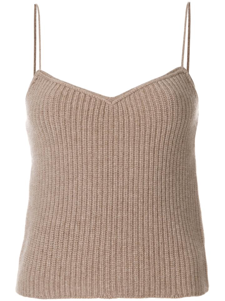 Theory Knit Cami Top - Nude & Neutrals