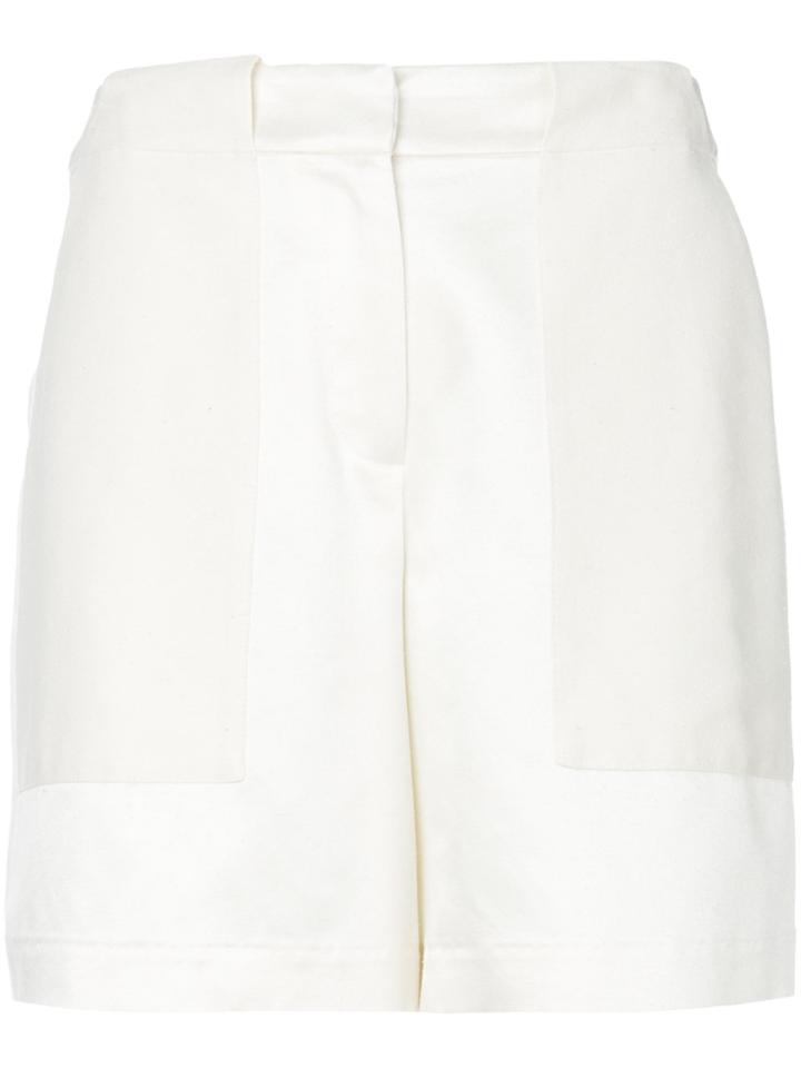 Zeus+dione Tailored Shorts - White