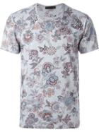 Etro Paisley Floral Print T-shirt
