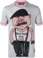 Dolce & Gabbana Mister Pig T-shirt - Grey