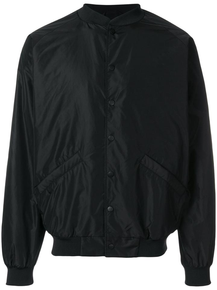 Stampd Buttoned Bomber Jacket - Black