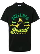 Gcds Printed T-shirt, Men's, Size: Large, Black, Cotton