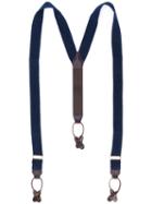 Albert Thurston - Classic Braces - Men - Wool - One Size, Blue, Wool