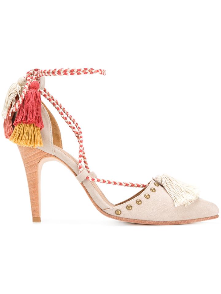 Ulla Johnson Valentina Court Shoes - Nude & Neutrals