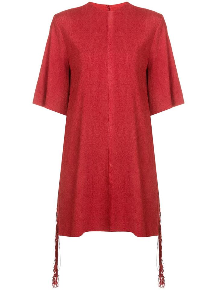 Osklen Short Sleeve Blouse - Red
