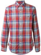 Ralph Lauren Plaid Shirt, Men's, Size: Small, Green, Cotton
