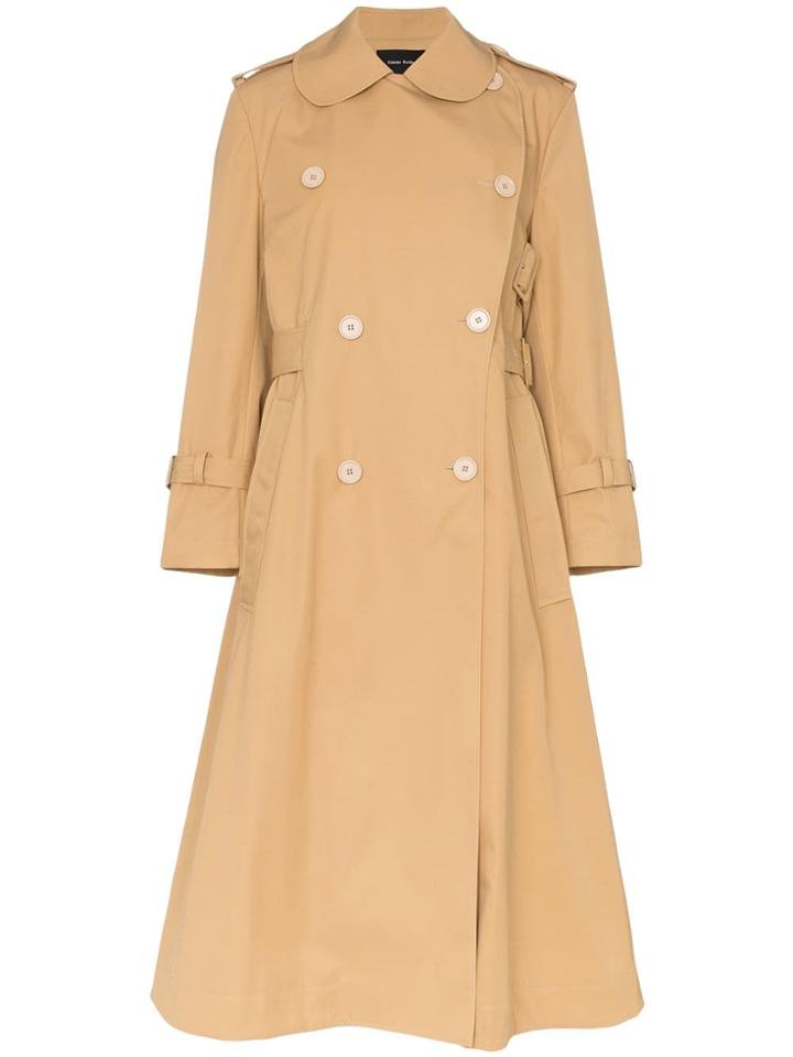 Simone Rocha Deconstructed Trench Coat - Neutrals