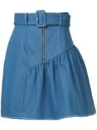 Rejina Pyo Denim Full Skirt - Blue