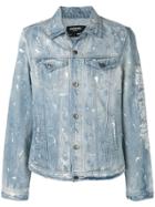 Dom Rebel Jumper Denim Jacket - Blue