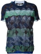 Junya Watanabe Comme Des Garçons Patterned Knit T-shirt