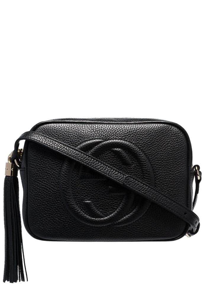 Gucci Small Soho Disco Shoulder Bag - 101 - Black