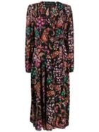 Etro Wrap Style Front Dress - Black