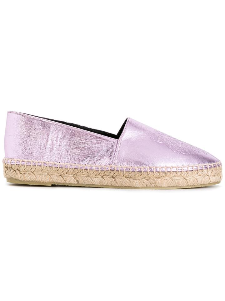 Kenzo Tiger Espadrilles - Pink & Purple