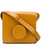 Lemaire Circle Detail Shoulder Bag - Yellow & Orange