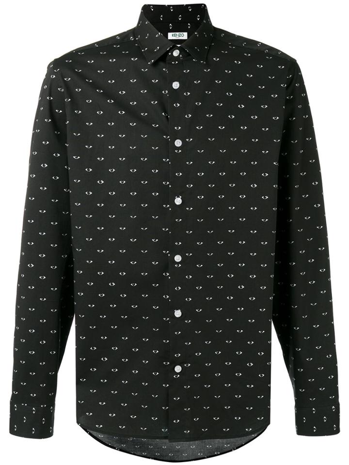 Kenzo Eyes Shirt - Black