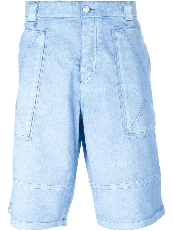 Kenzo Stitch Detail Shorts
