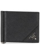 Prada Money Clip Wallet - Black