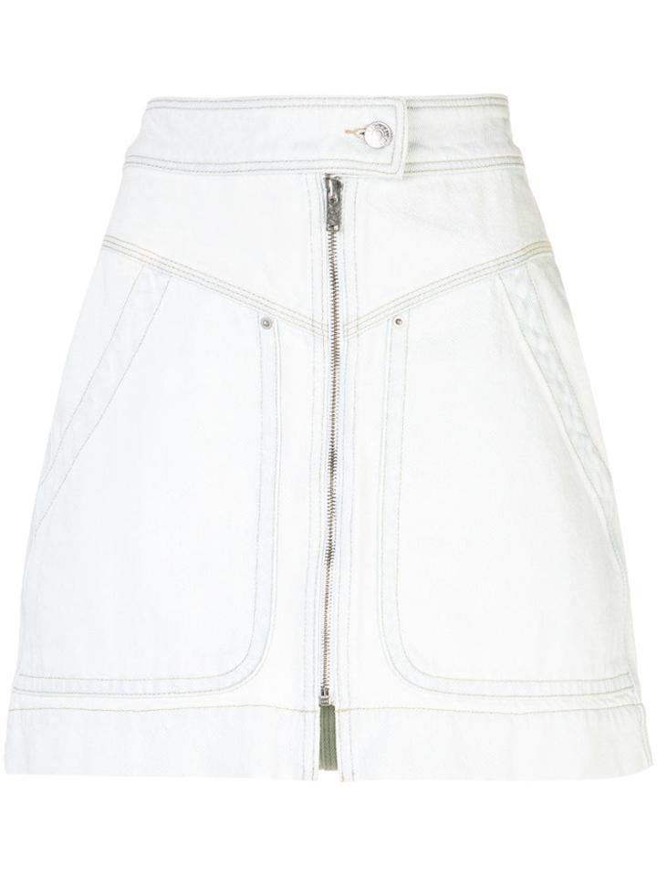 Isabel Marant Étoile Ioline Denim Skirt - Blue