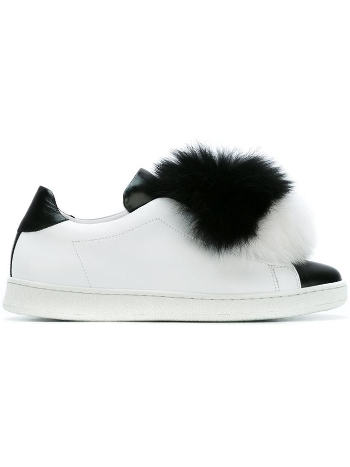 Joshua Sanders Pompom Detail Sneakers